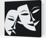  Festés számok szerint - Dráma-vígjáték Méret: 50x50cm, Keretezés: Kartonlemezen