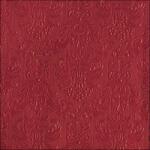 Ambiente Elegance dark red dombornyomott papírszalvéta 33x33cm, 15db-os - szep-otthon