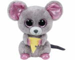 Meteor Jucarie de Plush Meteor Beanie Boos Squeaker - mouse with cheese (36192)