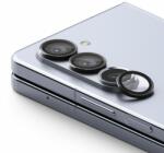 Ringke Set 3 protectii sticla camera foto Ringke Frame Glass compatibil cu Samsung Galaxy Z Fold 5 Black (8809919306102)