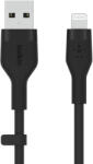 Belkin BOOST CHARGE Flex Silicone cable USB-A to Lightning - 3M - Black (CAA008bt3MBK)