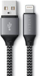 Satechi USB-A to Lightning Braided Cable 25cm - Grey (ST-TAL10M)