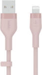 Belkin BOOST CHARGE Flex Silicone cable USB-A to Lightning - 2M - Pink (CAA008bt2MPK)
