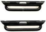 iUni Catarama iUni compatibila cu Apple Watch 1/2/3/4/5/6/7, 38mm, Otel Inoxidabil, Black (12233)