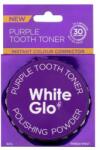 White Glo Purple Tooth Toner Polishing Powder albirea dinților 30 g unisex