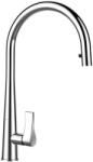 SCHOCK Gota Baterie chiuveta bucatarie inox cu dus extractibil, crom (521120CHR)