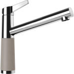 SCHOCK SC-510 Baterie chiuveta bucatarie aspect granit Cristalite monocomanda, crom/gri deschis (concrete) (554000BETO)