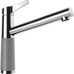 SCHOCK SC-510 Baterie chiuveta bucatarie aspect granit Cristalite monocomanda, crom/gri (croma) (554000CROM)
