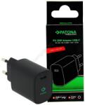 PATONA - Зареждащ адаптер USB-C Power delivery 20W/230V черен (IM1155)