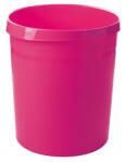  Papírkosár műanyag tömörfalú HAN TREND rózsaszín 18L