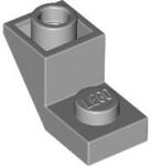 LEGO® 2310c86 - LEGO világos szürke inverz 45° lejtő 2 x 1 méretű, 2/3 méretű kivágással (2310c86)