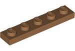 LEGO® 78329c150 - LEGO közepes nugát lap 1 x 5 méretű (78329c150)