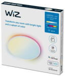 WIZ Plafoniera LED RGB Rune, Wi-Fi, Bluetooth, control vocal, 21W, 2100 lm, lumina alba si color (2700-6500K), IP20, 40cm, Metal/Plastic, Alb (000008719514554276)