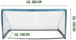 Umbro Poarta de fotbal portabila UMBRO, 200x100x100cm (WSI.871125226923)