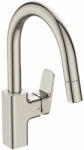 Ideal Standard Baterie bucatarie cu dus extractibil si presiune scazuta Ideal Standard Ceraplan (BD337AA) - neakaisa