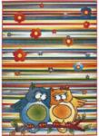 Delta Carpet Covor pentru Copii, 120 x 170 cm, Multicolor, Bufnite, Kolibri 11182 (KOLIBRI-11182-140-1217) Covor