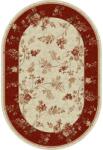 Delta Carpet Covor Oval, 60 x 110 cm, Crem / Rosu, Lotos 551 (551-120-0611-O) Covor