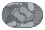 Delta Carpet Covor Oval pentru Usa de Intrare, 50 x 80 cm, Antiderapant, Maro / Bej, Flex 19614/111 (X-19614-111-O-0508) Pres