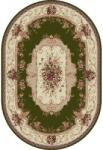 Delta Carpet Covor Oval, 100 x 200 cm, Verde, Lotos 507 (LOTUS-507-301-O-12) Covor