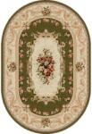 Delta Carpet Covor Oval, 60 x 110 cm, Verde, Lotos 535 (LOTUS-535-310-O-0611) Covor
