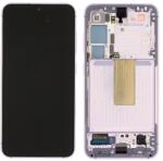 Samsung S911 Galaxy S23 5G 2023 Előlap Keret+LCD Kijelző+Érintőpanel, Világoszöld, Lime+Lightgreen (GH82-30480F, GH82-30481F) Service Pack