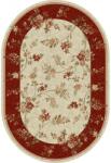 Delta Carpet Covor Oval, 200 x 300 cm, Crem / Rosu, Lotos 551 (LOTUS-551-120-O-23) Covor
