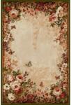 Delta Carpet Covor Dreptunghiular, 150 x 230 cm, Verde / Bej, Lotos 15003 (LOTUS-15003-130-1523) Covor