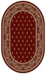 Delta Carpet Covor Bisericesc Oval, 200 x 300 cm, Rosu, Lotos 15033/210 (LOTUS-15033-210-O-23) Covor