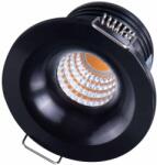 AZzardo 4171 | Oka Azzardo beépíthető lámpa kerek Ø48mm 1x LED 250lm 3000K fekete (4171)