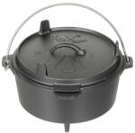 Fox Outdoor FoxOutdoor съд за огън, холандска фурна, чугун, приблизително 3, 8 л (33403B)