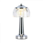 V-TAC 1W LED Tölthető Asztali lámpa - 1800mAh - króm - 7939 - v-tachungary