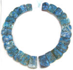  Colan Opal Albastru Natural Neregulat - Unicat