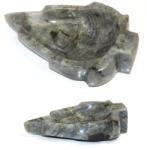  Bol din Labradorit Mineral Natural Frunza - 19x12x5 cm - Unicat Castron