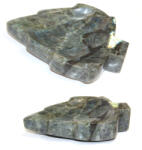  Bol din Labradorit Mineral Natural Frunza - 18x12x4 cm - Unicat Castron