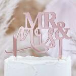 Ginger Ray Decorațiune pentru tort - Mr a Mrs