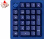 Keychron Q0 Plus (Red Switch) Vezetékes Mechanikus Numerikus Billentyűzet (Kék) (Q0L-O1)