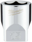Milwaukee kézi króm dugókulcs 1/4" 15mm (4932478323)
