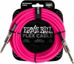 Ernie Ball 6418 Flexcable 6m gitárkábel, egyenes csatlakozók, rózsaszín