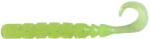 Mustad Finesse Kuru-Kuru Curly Tail 6.4cm Clear Chartreuse 12buc (F1.M.AJW.CTM.2.5.005)