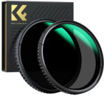 K&F Concept 49mm Variable ND szűrő kit 2 darabos ND2-32 & ND32-512 (SKU.1966)