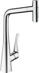 Hansgrohe Baterie bucatarie cu dus extractibil Hansgrohe Metris M71 320 sBox cu 2 jeturi 73816003 (73816003)