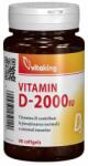 Vitaking Vitamina D3 2000UI, 90 capsule moi, Vitaking