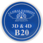 Global Fashion Gel UV 4D plastilina, gel plastart, Global Fashion, B20, 7g, albastru - global-fashion