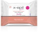 X-epil Intimo Sensitive intim törlőkendő (20 db/csomag) - tabushop