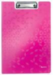 LEITZ Felírótábla LEITZ Wow A/4 kemény műanyag fedeles rózsaszín (41990023) - forpami