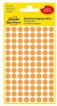 AVERY Etikett AVERY 3178 öntapadó jelölőpont neon sárga 8mm 416 jelölőpont/csomag (3178) - forpami