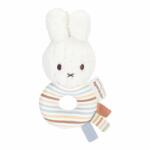 Little Dutch - Miffy plüss csörgő - vintage csíkos (NIJN861)