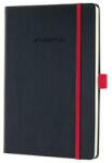 Sigel Conceptum Red Edition exkluzív keményfedeles vonalas jegyzetfüzet A5 (SICO663)