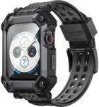 Supcase Accesoriu smartwatch Supcase Set husa, curea si 2 protectii ecran Unicorn Beetle Pro compatibil cu Apple Watch 4/5/6/7/8/SE 44/45mm Black (843439123076)
