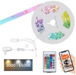 Briloner - LED RGBW Димируема лента 6, 5 м LED/15W/230V Wi-Fi Tuya + д. у (BL1244)
